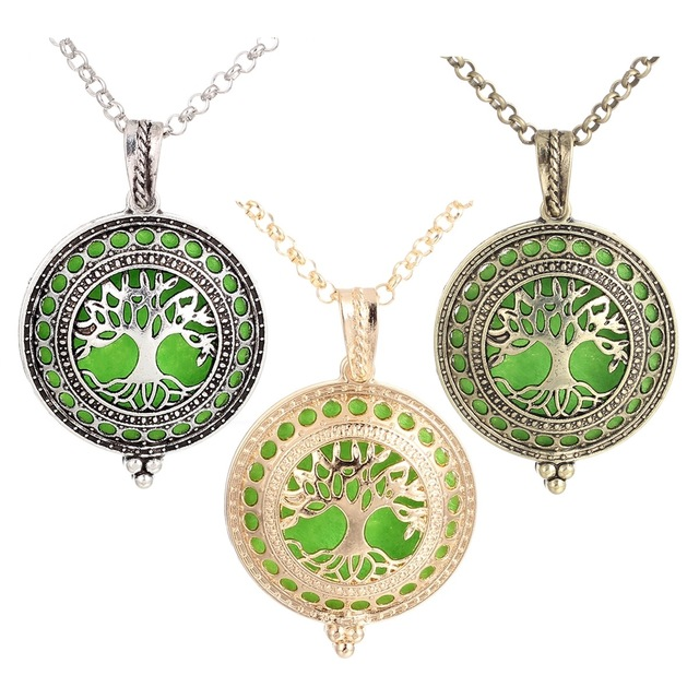 Verónica - Collar Árbol de la Vida con Difusor