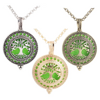 Verónica - Collar Árbol de la Vida con Difusor