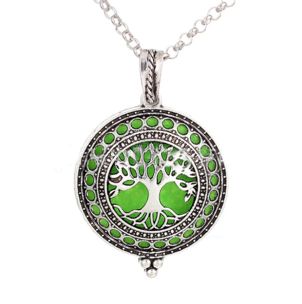 Verónica - Collar Árbol de la Vida con Difusor