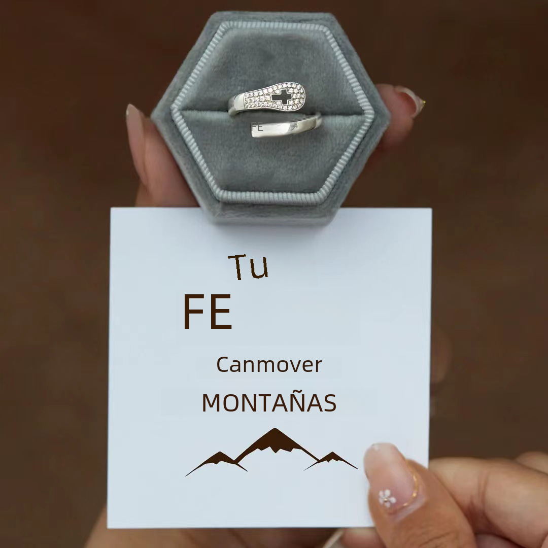 Felipe - Anillo Cruz de Fe Plata 925