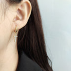 Josefina - Pendientes Cruz Plata 925