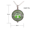 Verónica - Collar Árbol de la Vida con Difusor