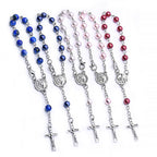 Mónica - Pulsera Rosario de Perlas